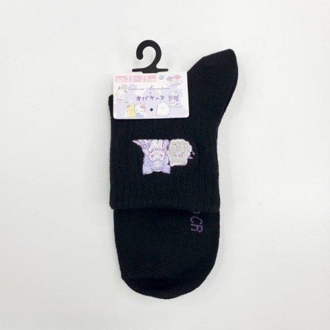 レディース　クォーターソックス（サンリオキャラクターズ×オバケーヌ）