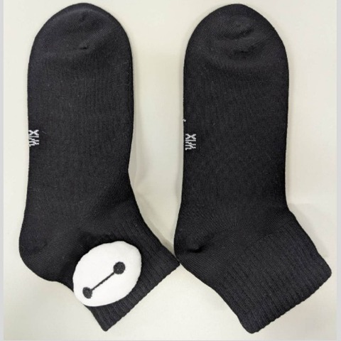 レディース　マスコット付きソックス（ベイマックス）