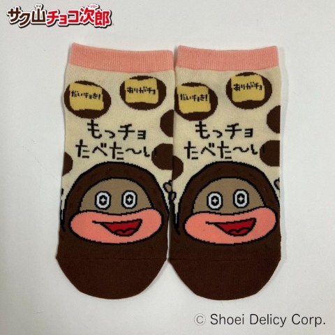 レディース　スニーカーインソックス（サク山チョコ次郎）