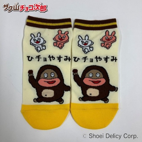 レディース　スニーカーインソックス（サク山チョコ次郎）