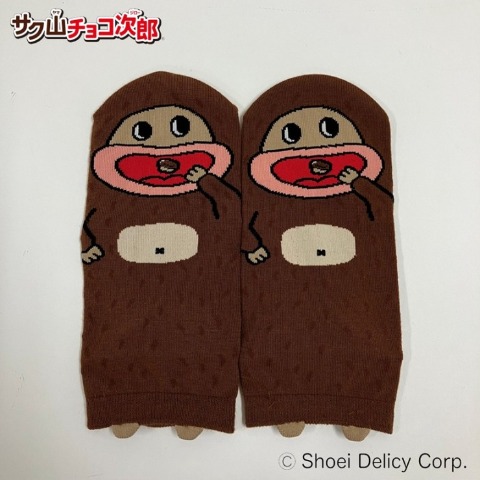 レディース　スニーカーインソックス（サク山チョコ次郎）