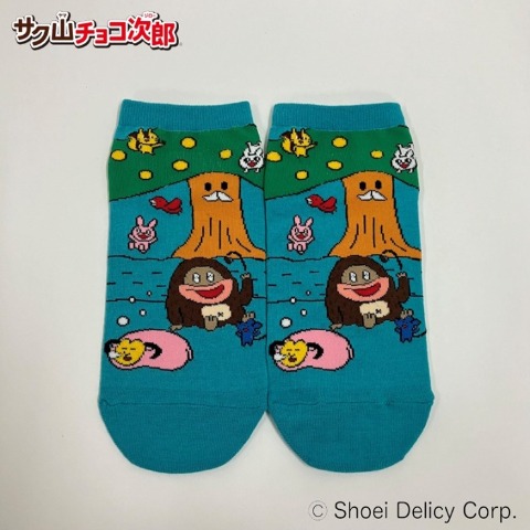 レディース　スニーカーインソックス（サク山チョコ次郎）