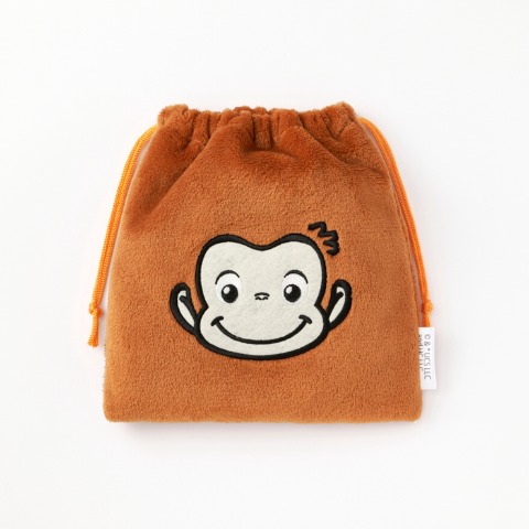 レディース　キャラクターソックス　ハッピーバッグ　6点セット（おさるのジョージ）