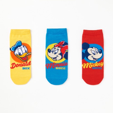 レディース　キャラクターソックス　ハッピーバッグ　6点セット（ミッキー＆フレンズ）