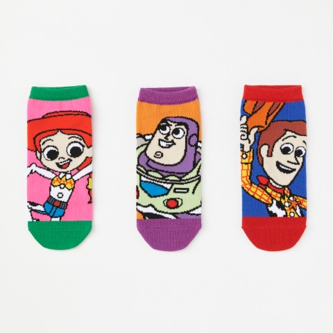 レディース　キャラクターソックス　ハッピーバッグ　6点セット（トイ・ストーリー）