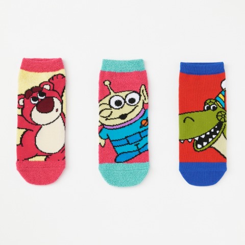 レディース　キャラクターソックス　ハッピーバッグ　6点セット（トイ・ストーリー）