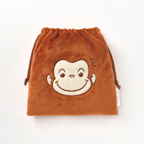 レディース　キャラクターソックス　ハッピーバッグ　6点セット（おさるのジョージ）