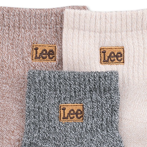 レディース　3足組ソックス（Lee）