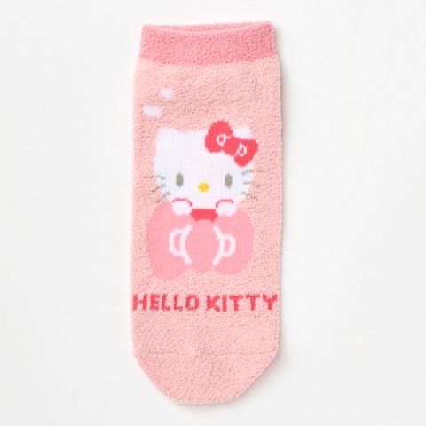 レディース　キャラクターソックス　ハッピーバッグ　6点セット（ハローキティ）