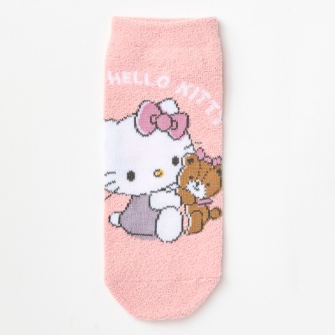 レディース　キャラクターソックス　ハッピーバッグ　6点セット（ハローキティ）