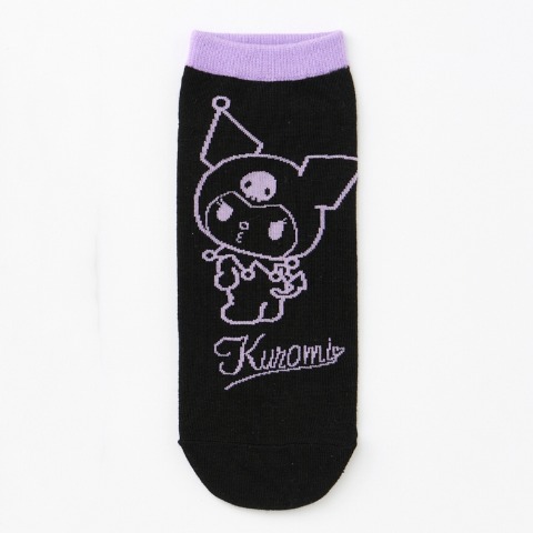 レディース　キャラクターソックス　ハッピーバッグ　6点セット（クロミ）