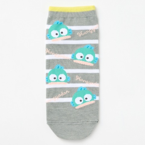 レディース　キャラクターソックス　ハッピーバッグ　6点セット（ハンギョドン）