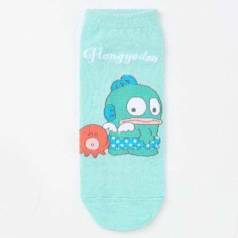 レディース　キャラクターソックス　ハッピーバッグ　6点セット（ハンギョドン）