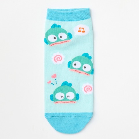 レディース　キャラクターソックス　ハッピーバッグ　6点セット（ハンギョドン）