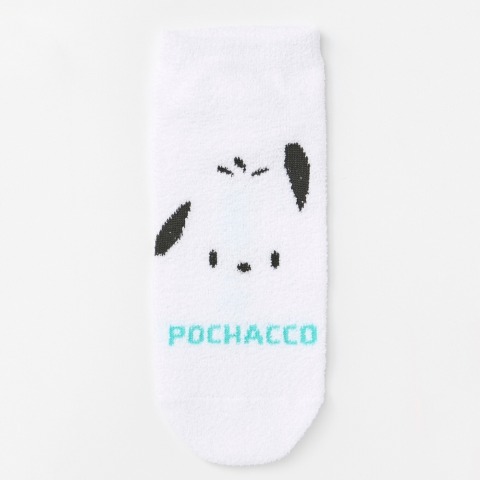 レディース　キャラクターソックス　ハッピーバッグ　6点セット（ポチャッコ）