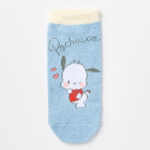 レディース　キャラクターソックス　ハッピーバッグ　6点セット（ポチャッコ）