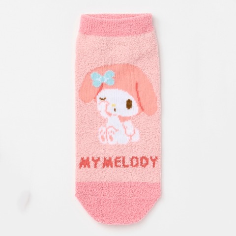レディース　キャラクターソックス　ハッピーバッグ　6点セット（マイメロディ）