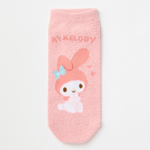 レディース　キャラクターソックス　ハッピーバッグ　6点セット（マイメロディ）