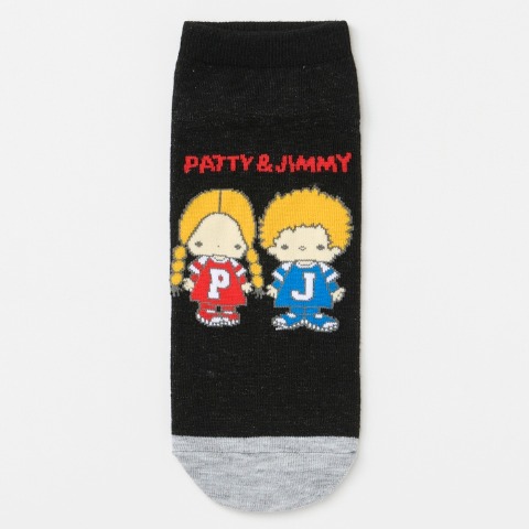 レディース　キャラクターソックス　ハッピーバッグ　6点セット（パティ＆ジミー）