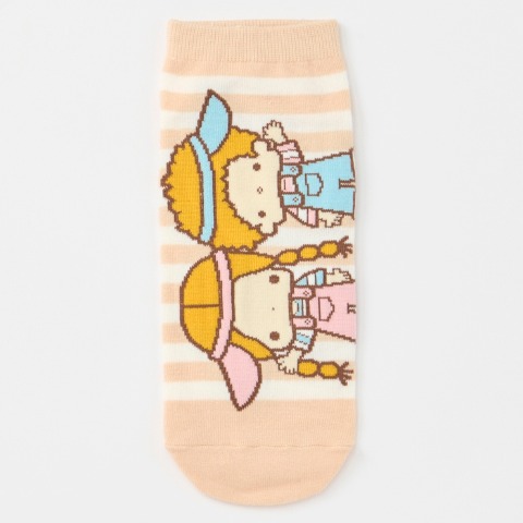 レディース　キャラクターソックス　ハッピーバッグ　6点セット（パティ＆ジミー）