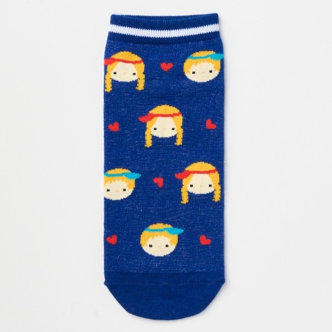 レディース　キャラクターソックス　ハッピーバッグ　6点セット（パティ＆ジミー）