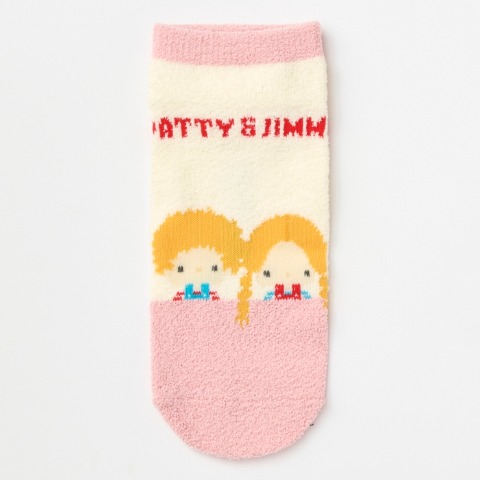レディース　キャラクターソックス　ハッピーバッグ　6点セット（パティ＆ジミー）