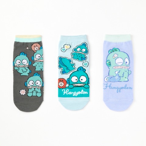 レディース　キャラクターソックス　ハッピーバッグ　6点セット（ハンギョドン）