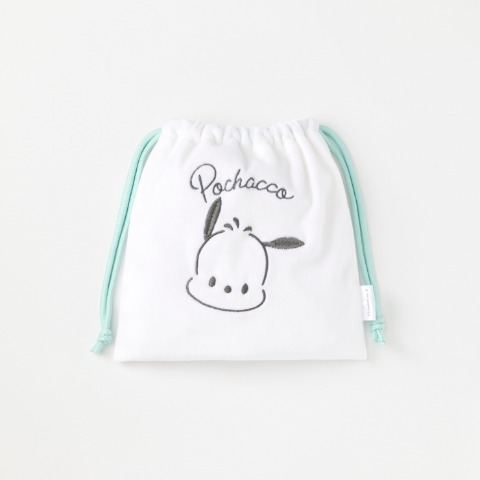 レディース　キャラクターソックス　ハッピーバッグ　6点セット（ポチャッコ）