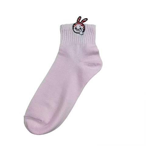 レディース　ソックス（しまうさ）