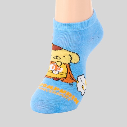 レディース　ソックス（ポムポムプリン）