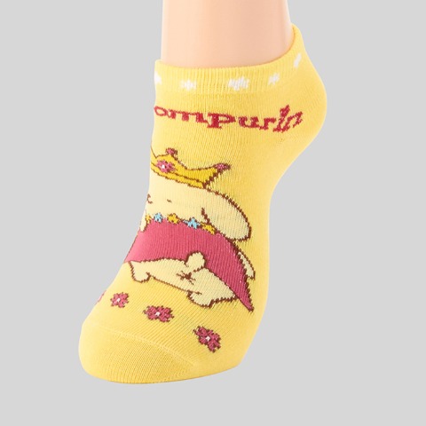 レディース　ソックス（ポムポムプリン）