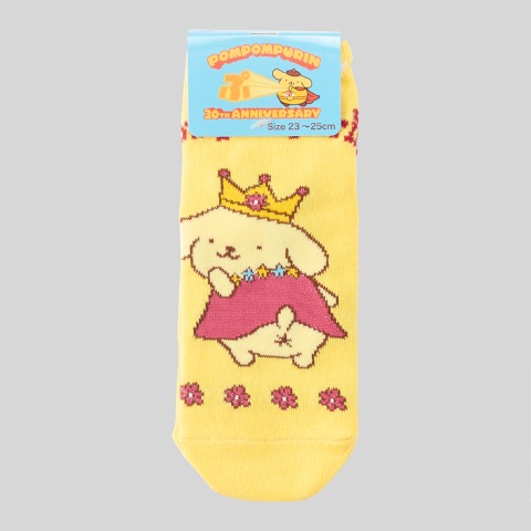 レディース　ソックス（ポムポムプリン）