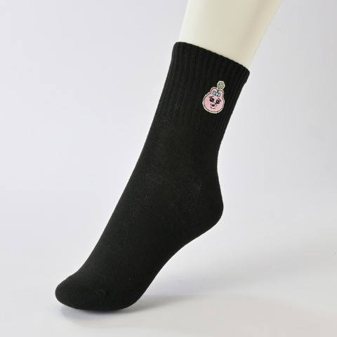 レディース　クォーター丈ソックス 3足組（おぱんちゅうさぎ）