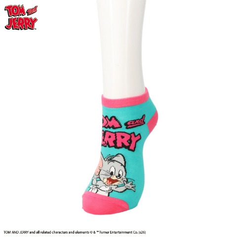 レディース　スニーカーインソックス（トムとジェリー）