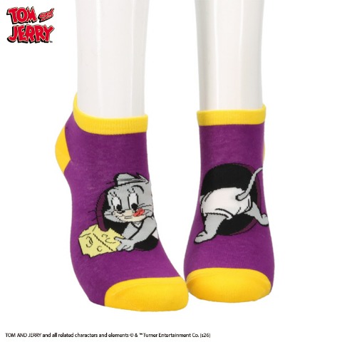 レディース　スニーカーインソックス（トムとジェリー）