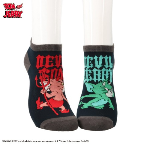 レディース　スニーカーインソックス（トムとジェリー）