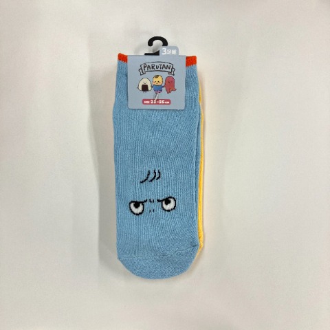 レディース　3足組スニーカーインソックス（松本ひで吉）