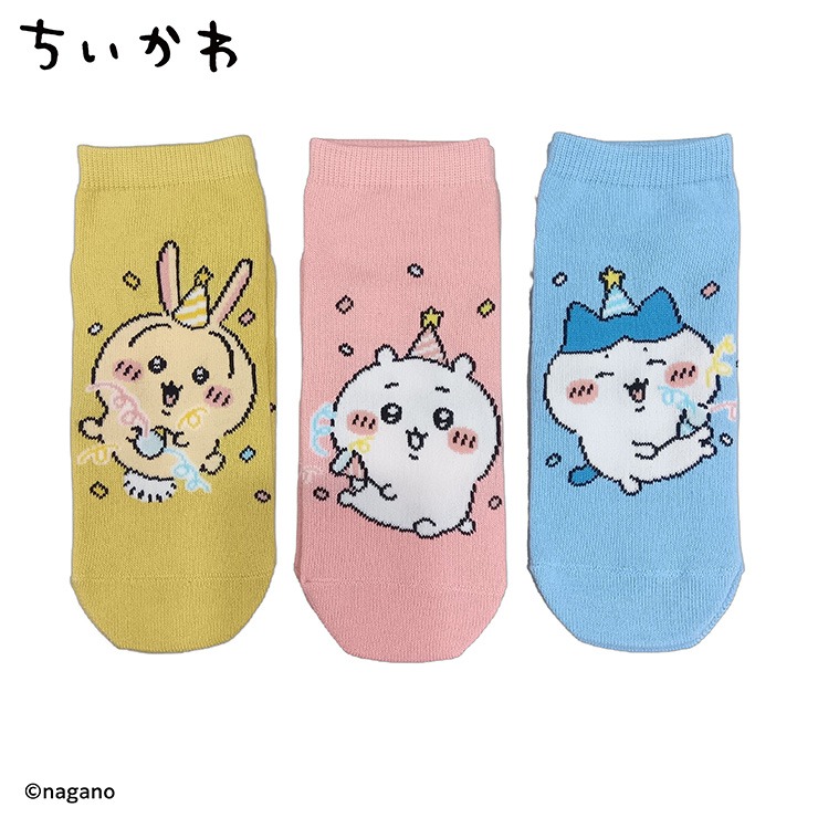 レディース 3足組スニーカーインソックス（ちいかわ） | しまむら