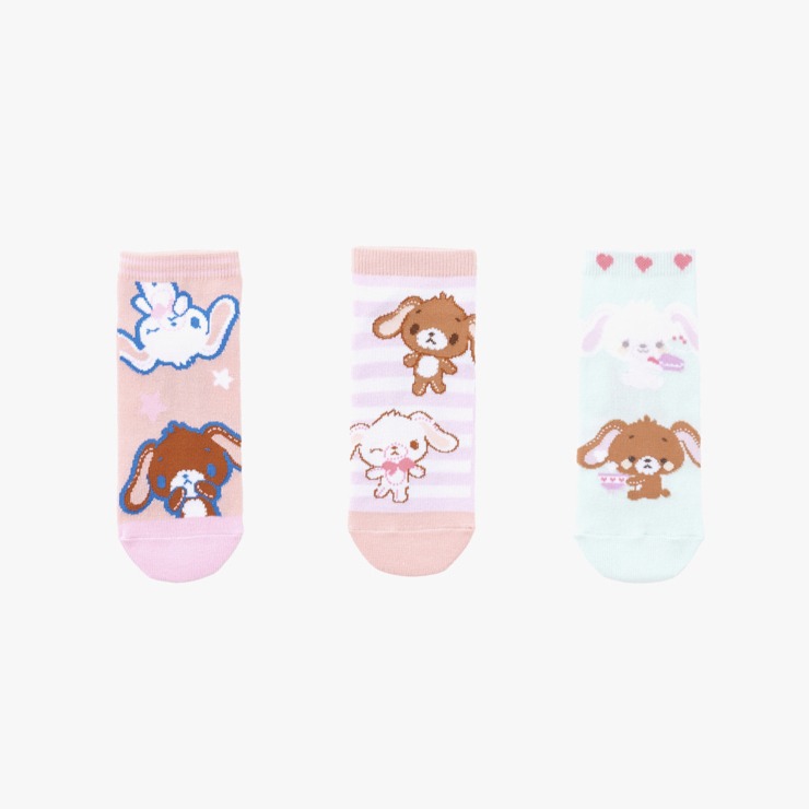 レディース 6足組ソックス（シュガーバニーズ） | しまむら