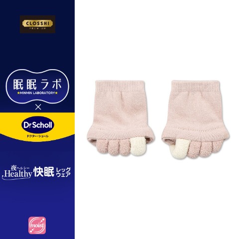 レディース　ソックス（眠眠ラボ×Dr.Scholl）