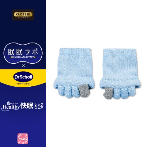 レディース　ソックス（眠眠ラボ×Dr.Scholl）