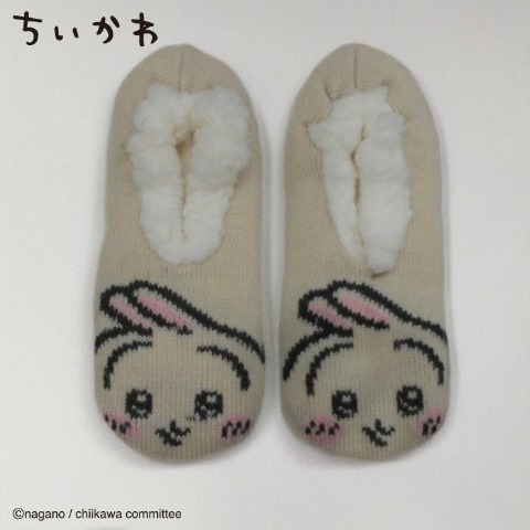 レディース　ボアルームシューズ（ちいかわ）