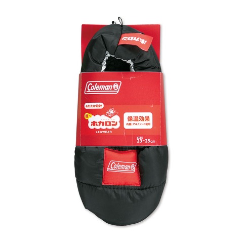 レディース　ルームソックス（Coleman×ホカロン）