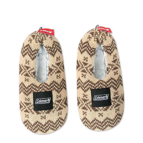 レディース　ルームソックス（Coleman×ホカロン）