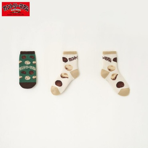 レディース　4足組ソックス（カントリーマアム）