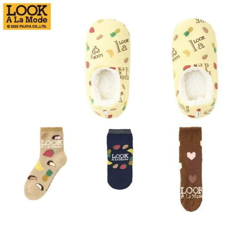 レディース　4足組ソックス（ルックアラモード）