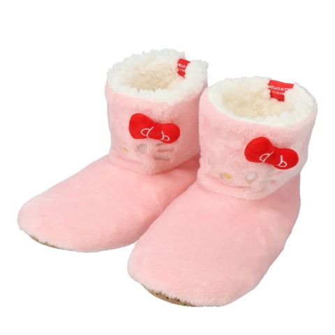 レディース　裏ボアブーツ（ハローキティ・ホカロン）