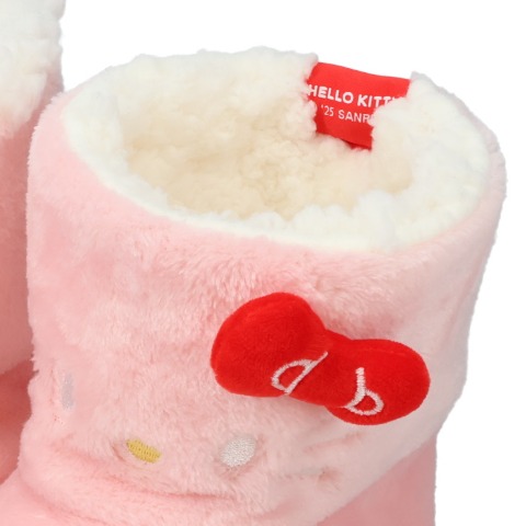 レディース　裏ボアブーツ（ハローキティ・ホカロン）