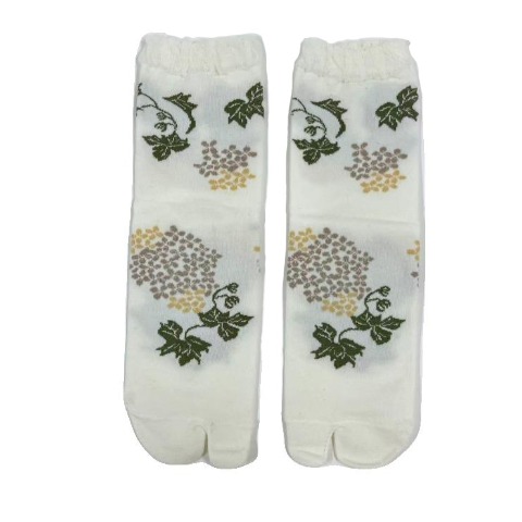 レディース　足袋クルーソックス（さんかく）