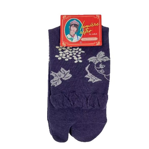 レディース　足袋クルーソックス（さんかく）